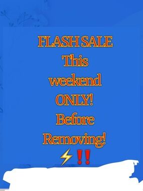 ⚡️‼️Buy what you need before then!‼️GOING TO CONSIGNMENT ‼️⚡️